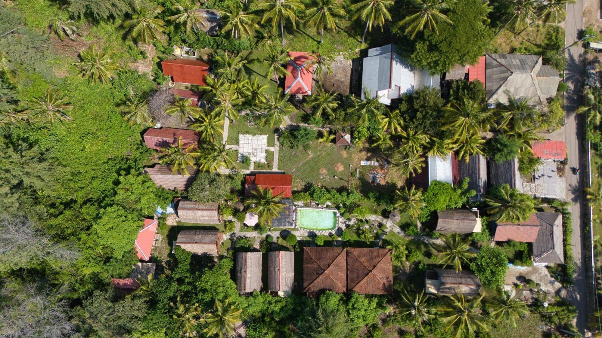 Bunga Bungalows Gili Meno Kültér fotó