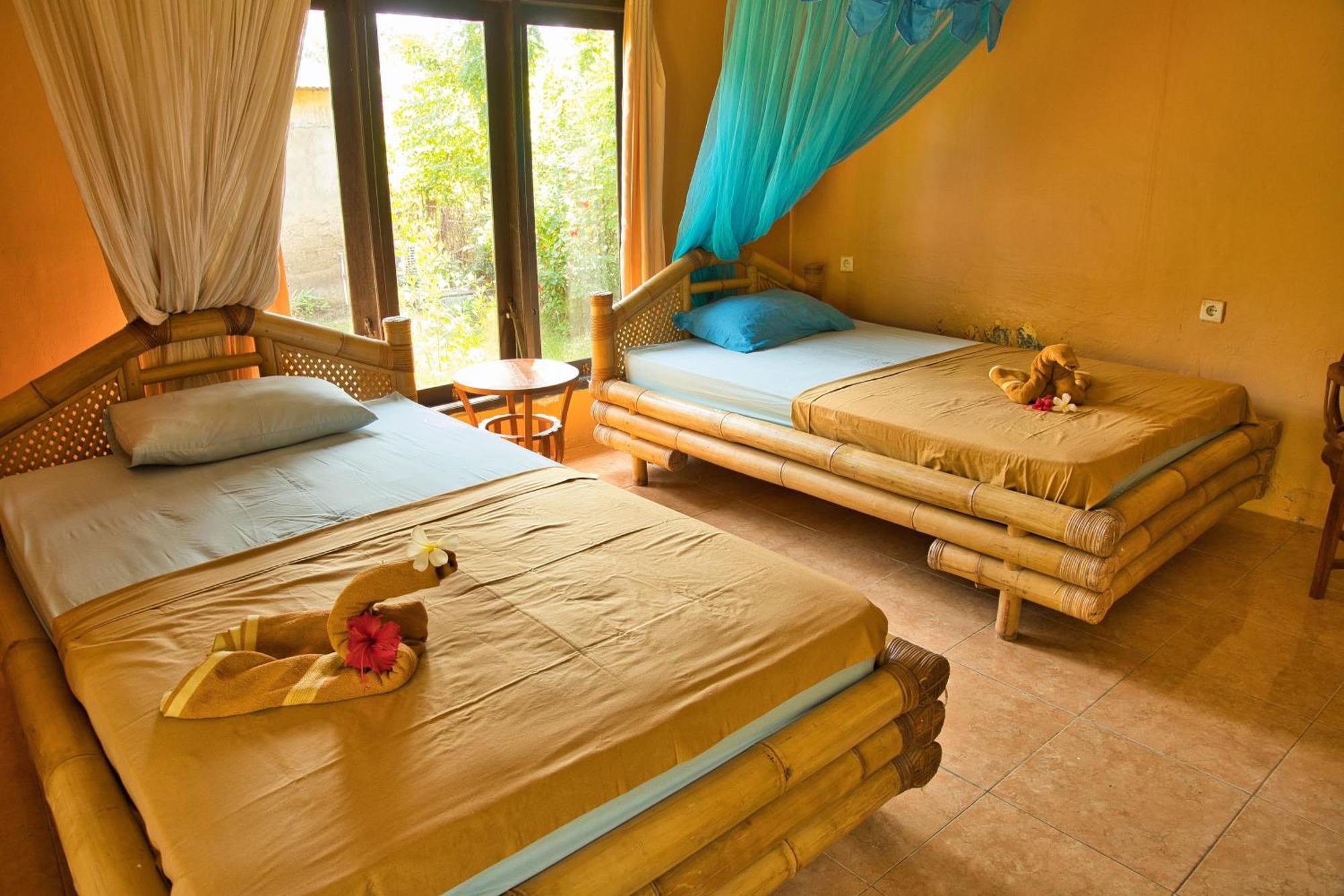 Bunga Bungalows Gili Meno Kültér fotó